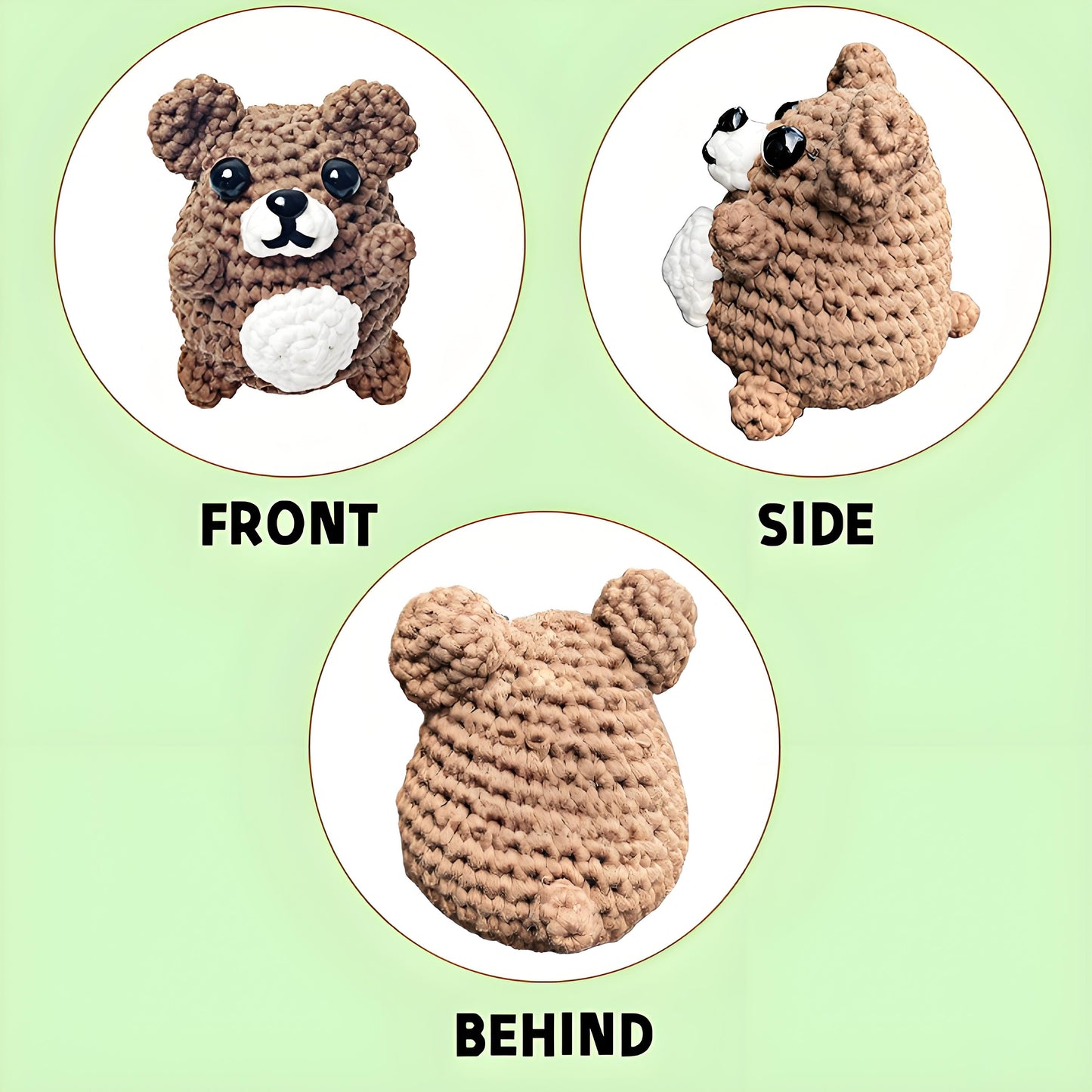 DIY Bear Doll Crochet Kit