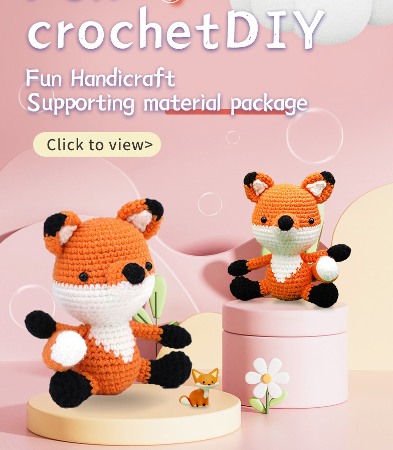 DIY Fox Doll Crochet Kit