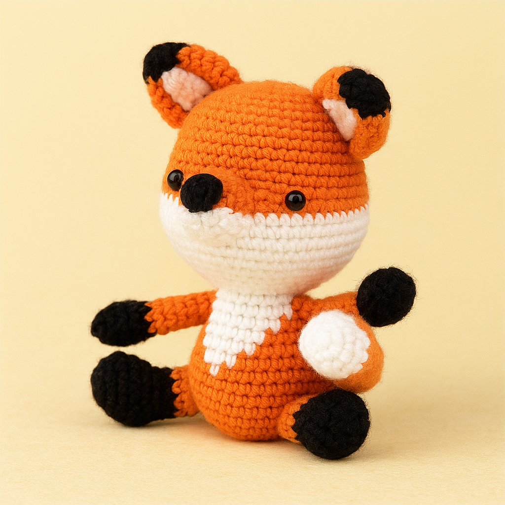 DIY Fox Doll Crochet Kit