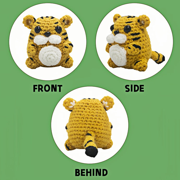 DIY Tiger Doll Crochet Kit