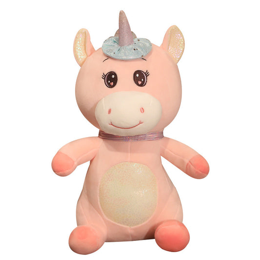 Little Angel Pony Plush Toy Happy Unicorn Doll