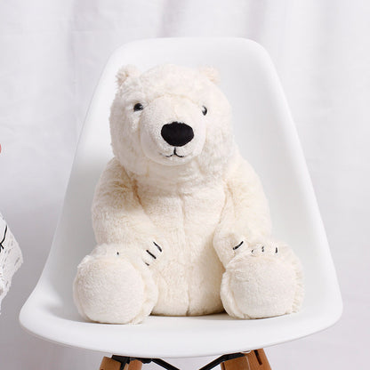 Polar Bear Doll Big Stuffed Animal Plush Toy