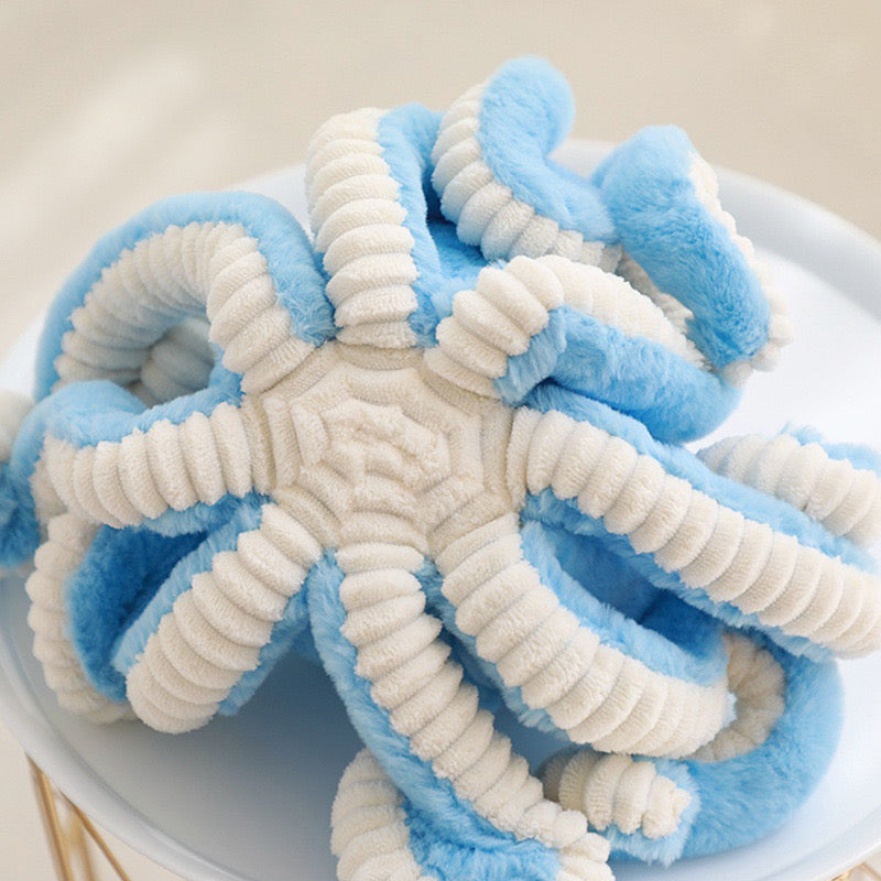 Custom Octopus Plush Soft Toy Stuffed Animal Doll White