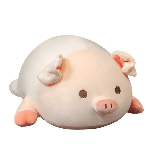 Plush Bobo Pig Toy Staffed Animal Comfort Pillow Doll