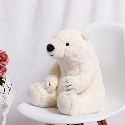 Polar Bear Doll Big Stuffed Animal Plush Toy