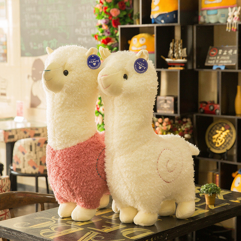 Cute Alpaca Plush Toy Creative Stuffed Doll Soft Pillow Gift