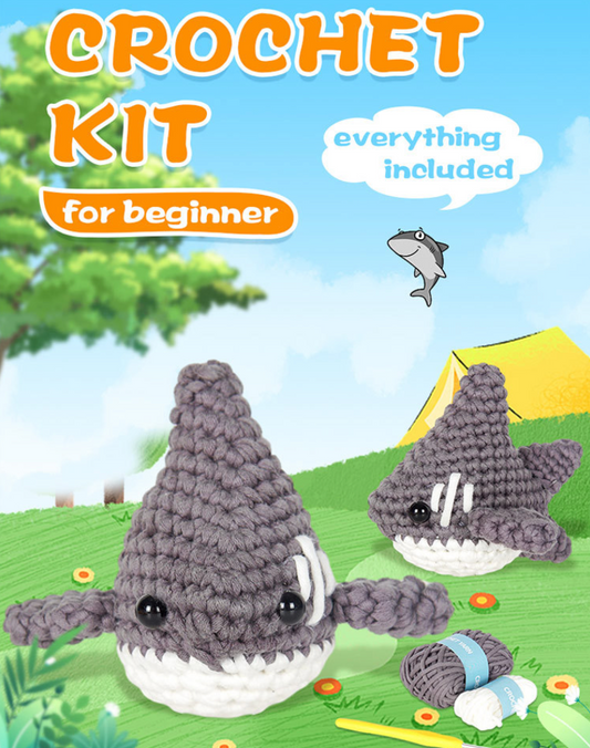 DIY Baby Shark Crochet Kit