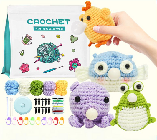 DIY Balloon Animals Doll Crochet Kit