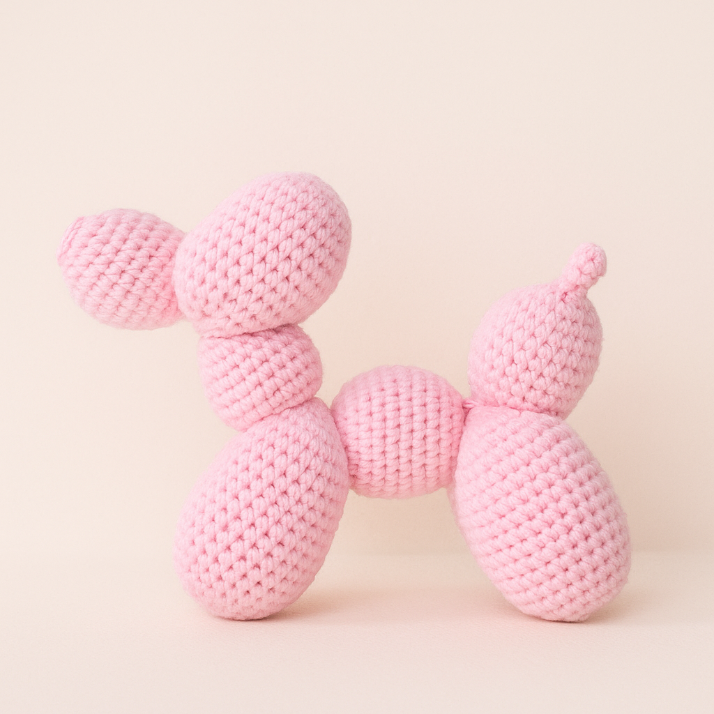 DIY Balloon Dog Doll Crochet Kit