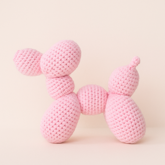 DIY Balloon Dog Doll Crochet Kit