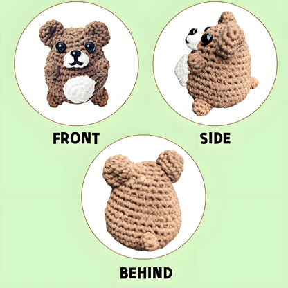 DIY Bear Doll Crochet Kit
