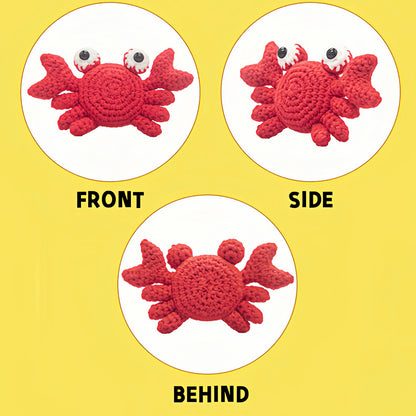 DIY Crab Doll Crochet Kit