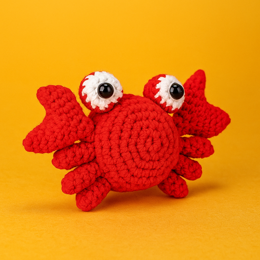 DIY Crab Doll Crochet Kit
