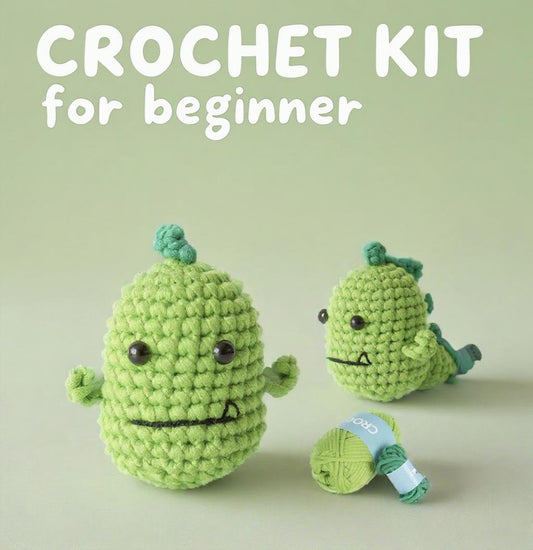 DIY Dinosaur Doll Crochet Kit
