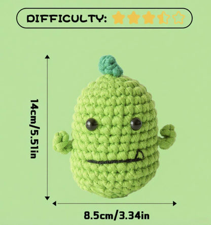 DIY Dinosaur Doll Crochet Kit