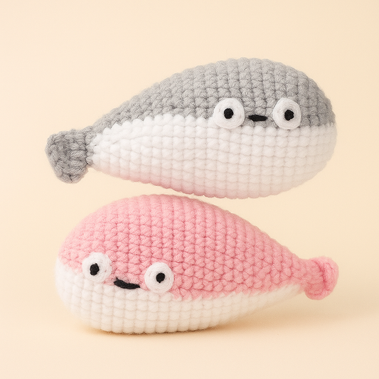 DIY Fathead Fish Doll Crochet Kit