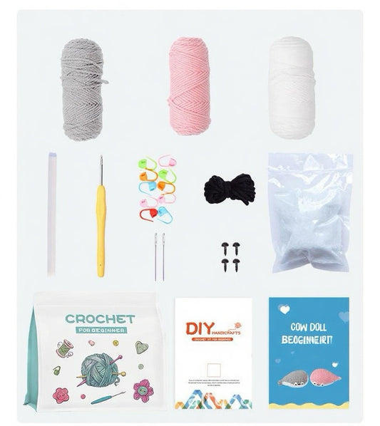 DIY Fathead Fish Doll Crochet Kit