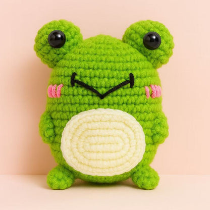 DIY Frog Doll Crochet Kit