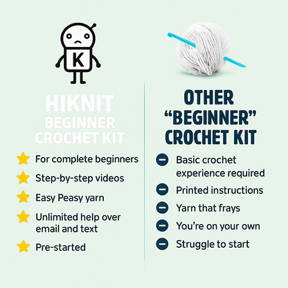 DIY Dinosaur Doll Crochet Kit