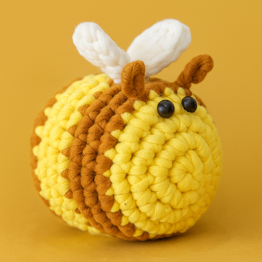 DIY Honeybee Pendant Doll Crochet Kit