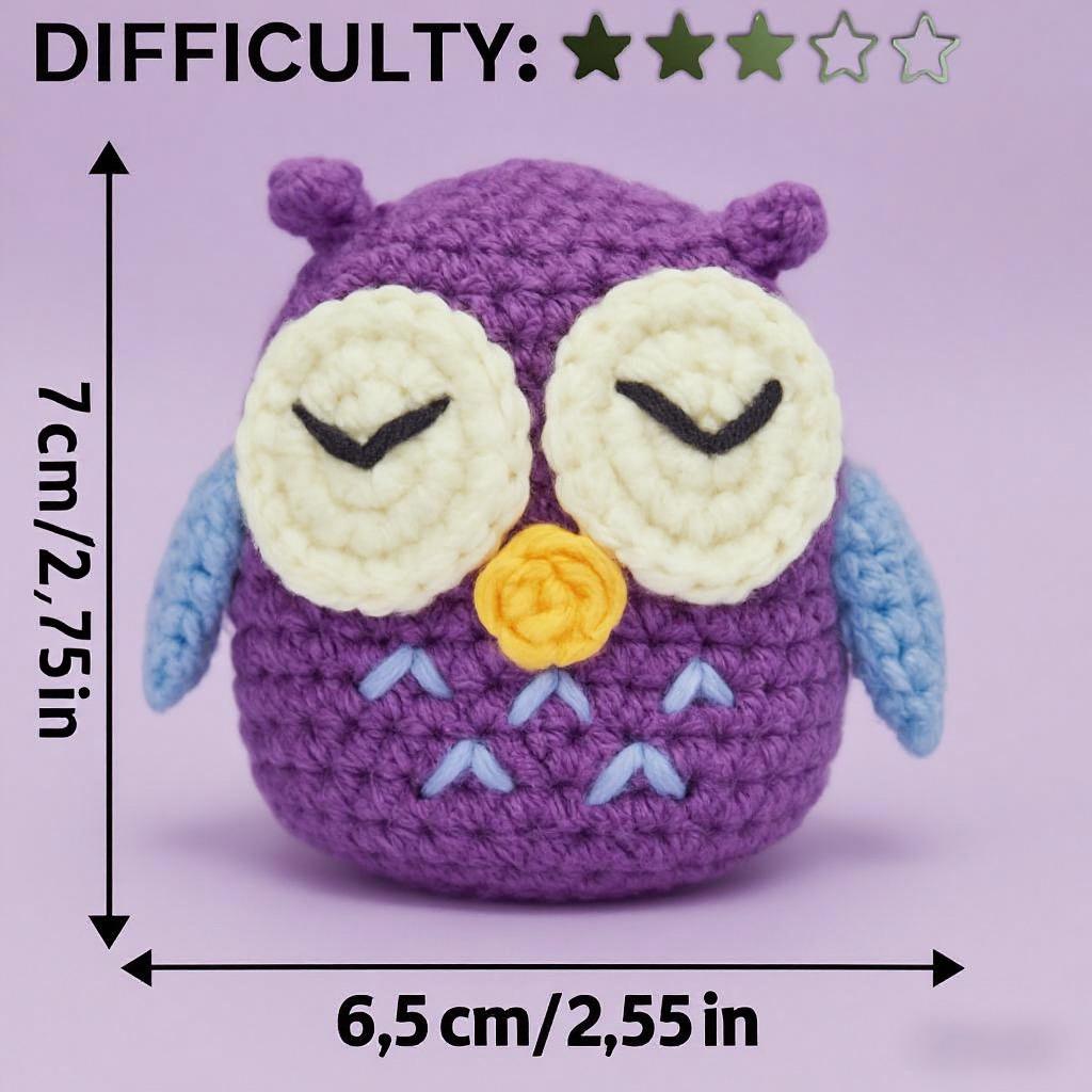 DIY Owl Doll Crochet Kit