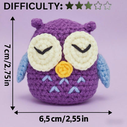 DIY Owl Doll Crochet Kit