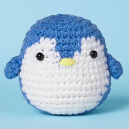 DIY Frog Penguin Owl Doll Crochet Combination Kit