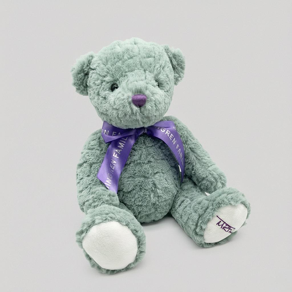 Mint Green Plush Toy Bear