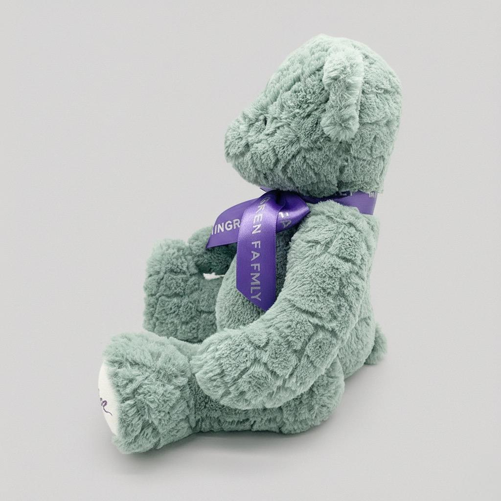 Mint Green Plush Toy Bear