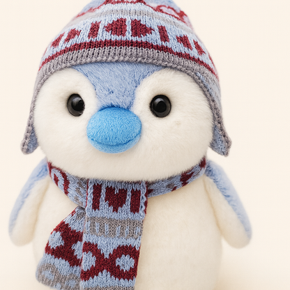 Warm Blue-nosed Penguin Plush Toy Doll