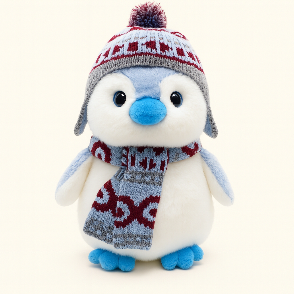 Warm Blue-nosed Penguin Plush Toy Doll
