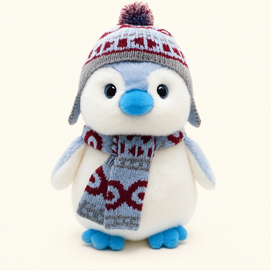 Warm Blue-nosed Penguin Plush Toy Doll