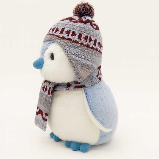Warm Blue-nosed Penguin Plush Toy Doll