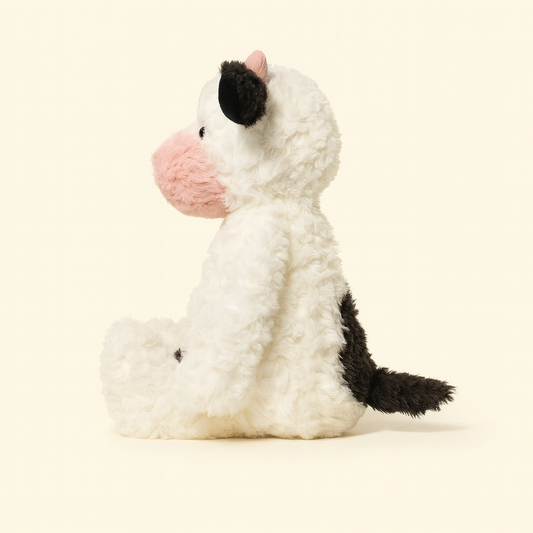 Cute cow plush toy doll soft skin-friendly plush