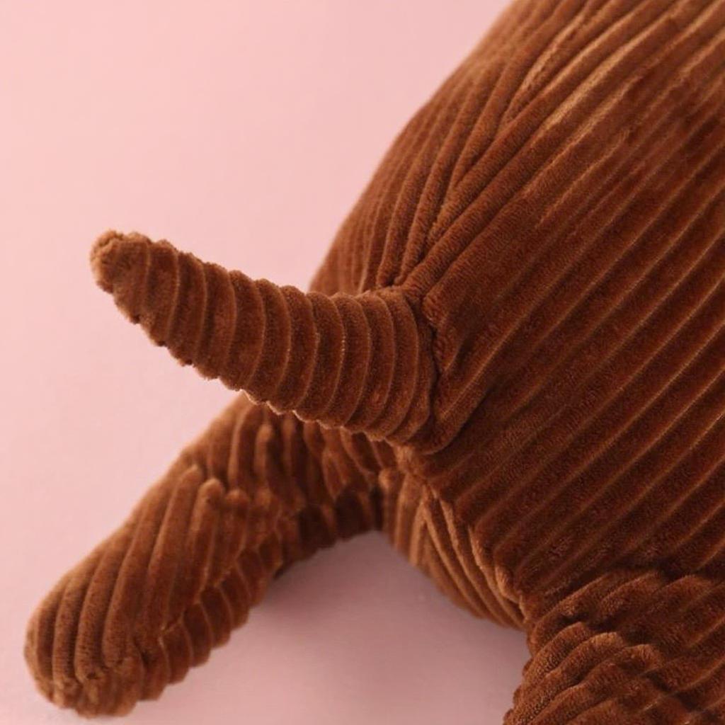 Long Long Brown Short Leg Dachshund Dog Plush Toy Pillow Cushion Doll (47 in)