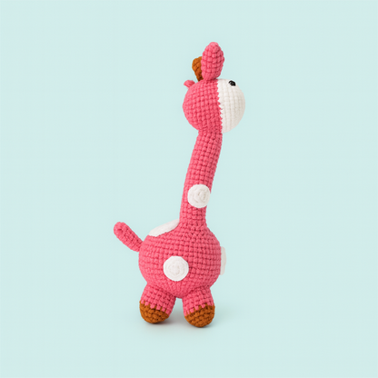 Finished Handmade Crochet Giraffe Plush Toy Doll