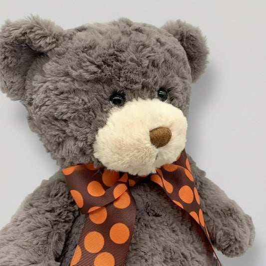 Polka Dot Ribbon Bear