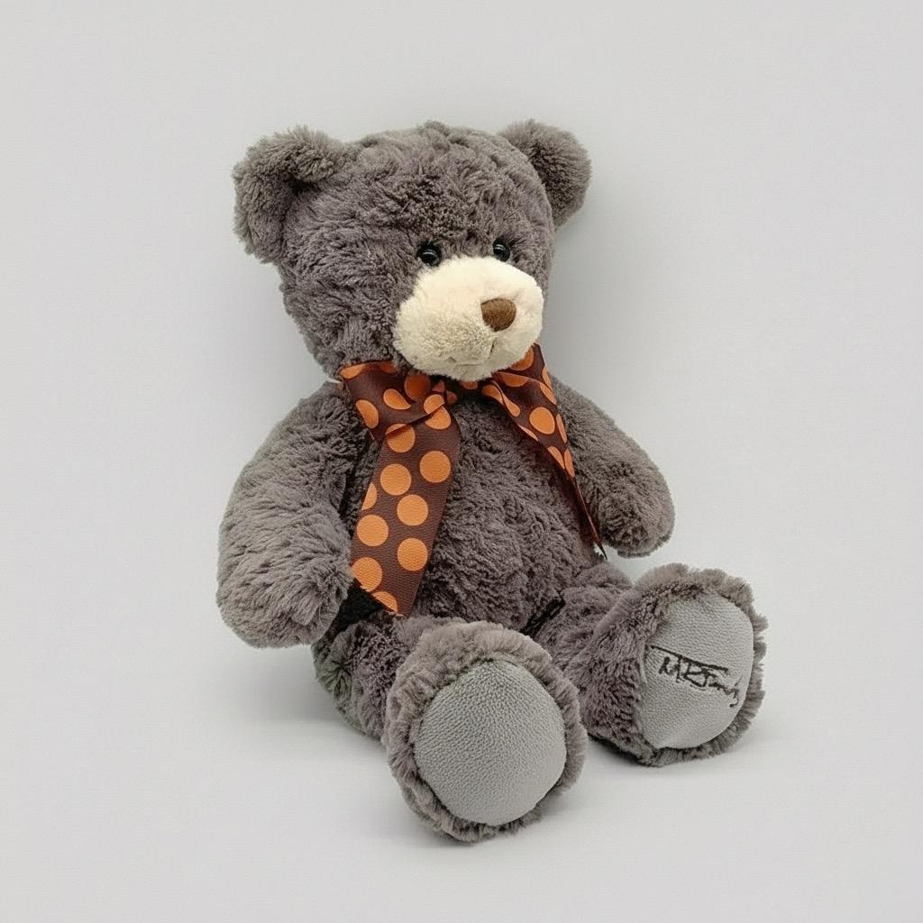Polka Dot Ribbon Bear