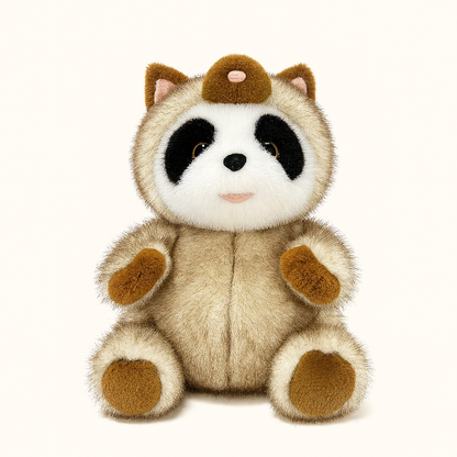 Panda Plush Toy Doll Chinese Zodiac Dog Costume Style