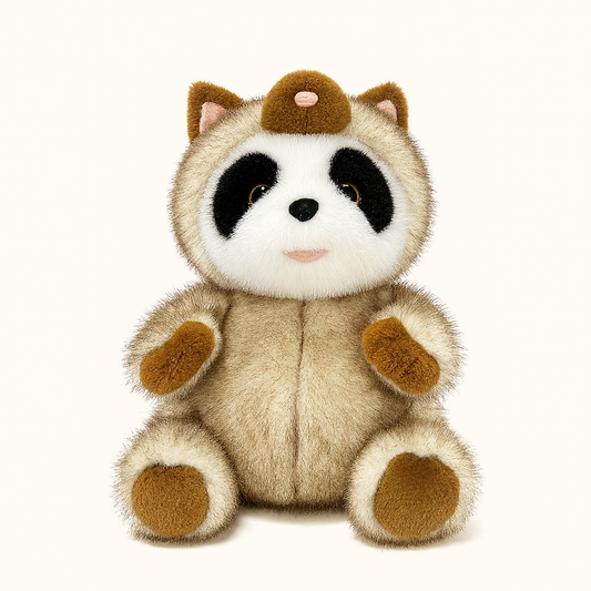 Panda Plush Toy Doll Chinese Zodiac Dog Costume Style