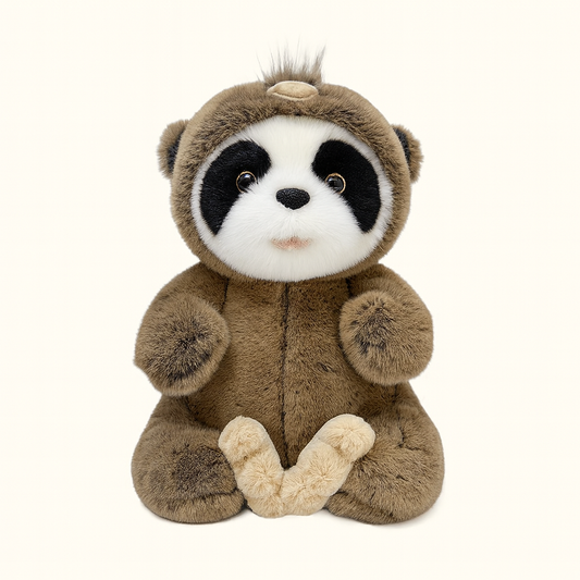 Panda Plush Toy Doll Chinese Zodiac Monkey Costume Style