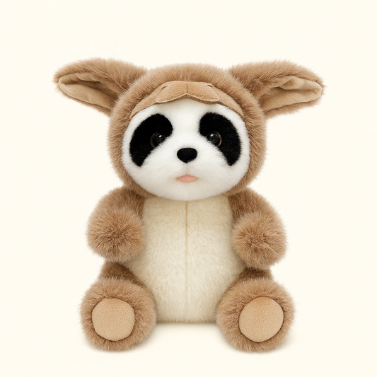 Panda Plush Toy Doll Chinese Zodiac Rabbit Costume Style