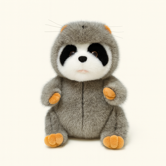 Panda Plush Toy Doll Chinese Zodiac Rat Costume Style
