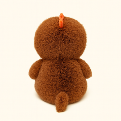 Panda Plush Toy Doll Chinese Zodiac Rooster Costume Style