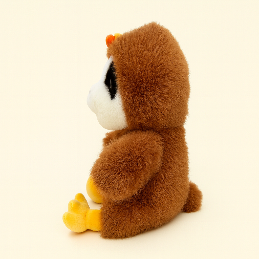 Panda Plush Toy Doll Chinese Zodiac Rooster Costume Style
