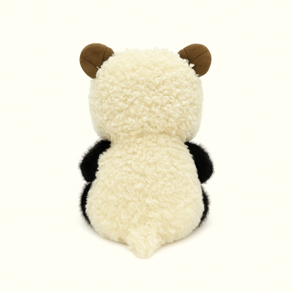Panda Plush Toy Doll Chinese Zodiac Sheep Costume Style
