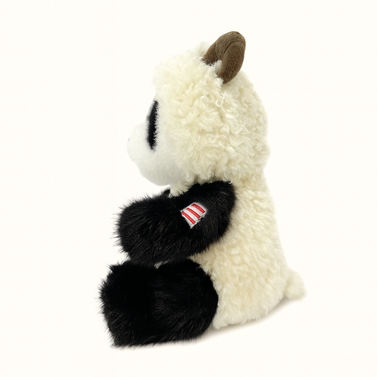 Panda Plush Toy Doll Chinese Zodiac Sheep Costume Style
