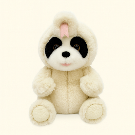 Panda Plush Toy Doll Chinese Zodiac Snake Costume Style