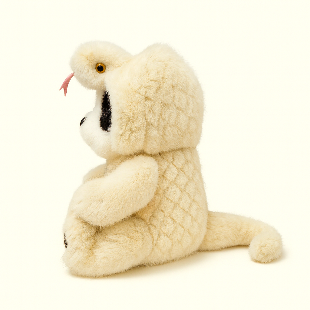 Panda Plush Toy Doll Chinese Zodiac Snake Costume Style