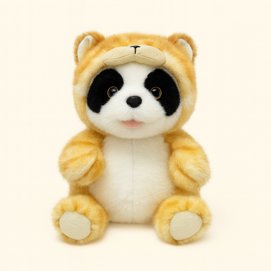 Panda Plush Toy Doll Chinese Zodiac Tiger Costume Style